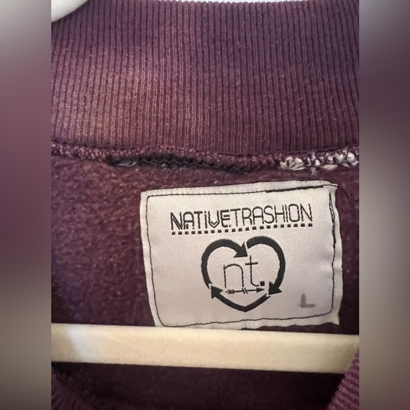 Led Zeppelin Custom Mock Neck Tie-Dye Sweatshirt - Picture 3 of 4